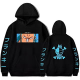 Pirat Franky Hoodie Schwarz