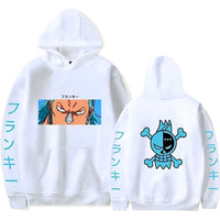 Pirat Franky Hoodie Weiß