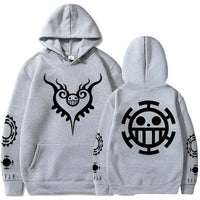 Pirat Law Hoodie Grau