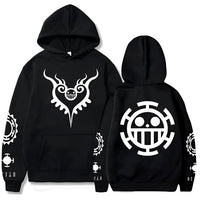 Pirat Law Hoodie Schwarz