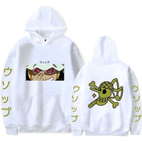 Pirat Lysop Hoodie Weiß