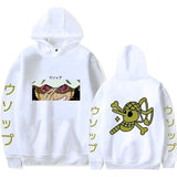Pirat Lysop Hoodie Weiß