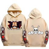 Pirat Roger Hoodie Beige