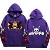 Pirat Roger Hoodie Lila