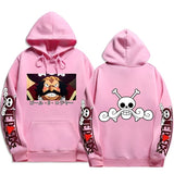 Pirat Roger Hoodie Rosa
