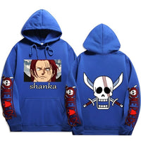 Pirat Shanks Hoodie Blau