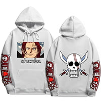 Pirat Shanks Hoodie Weiß