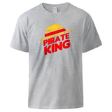Piratenkönig T-Shirt Grau