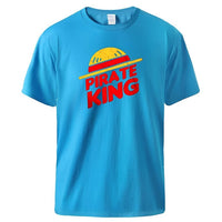 Piratenkönig T-Shirt Hellblau