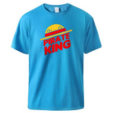 Piratenkönig T-Shirt Hellblau