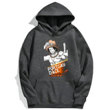 Portgas D. Ace Hoodie Dunkelgrau