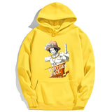 Portgas D. Ace Hoodie Gelb