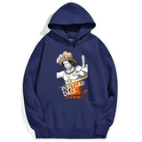Portgas D. Ace Hoodie Marineblau