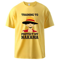 Protect My Nakama T-Shirt Gelb