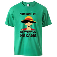 Protect My Nakama T-Shirt Grün