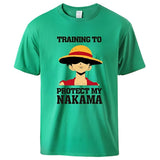 Protect My Nakama T-Shirt Grün