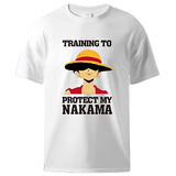 Protect My Nakama T-Shirt Weiß