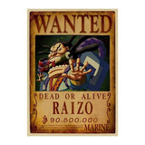 Raizo Wanted Poster