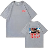 Red Movie T-Shirt Grau