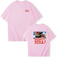 Red Movie T-Shirt Rosa