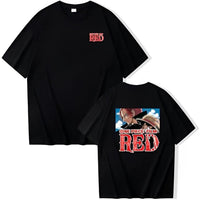 Red Movie T-Shirt Schwarz