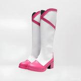 Reiju Cosplay Stiefel Weiss