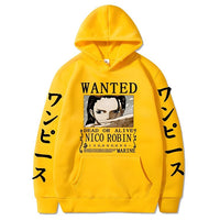 Robin Wanted Hoodie Gelb