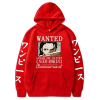 Robin Wanted Hoodie Rot