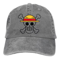 Ruffy Flag Cap Grau