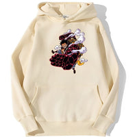Ruffy Gear 4 Hoodie Beige