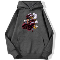 Ruffy Gear 4 Hoodie Dunkelgrau