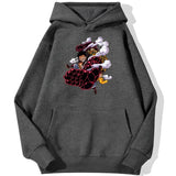 Ruffy Gear 4 Hoodie Dunkelgrau