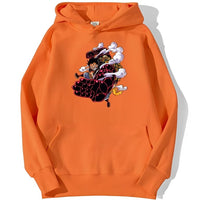Ruffy Gear 4 Hoodie Orange