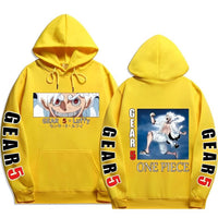 Ruffy Gear 5 Hoodie Gelb