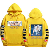 Ruffy Gear 5 Hoodie Gelb