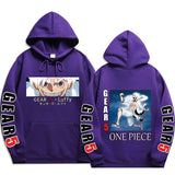 Ruffy Gear 5 Hoodie Lila