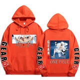 Ruffy Gear 5 Hoodie Orange