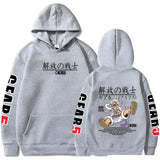Ruffy Gear Fifth Hoodie Grau