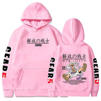 Ruffy Gear Fifth Hoodie Rosa