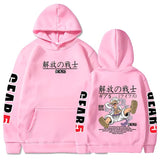 Ruffy Gear Fifth Hoodie Rosa