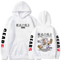 Ruffy Gear Fifth Hoodie Weiß