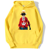 Ruffy Haki Hoodie Gelb