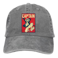 Ruffy Kapitän Cap Grau
