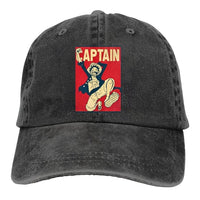 Ruffy Kapitän Cap Schwarz