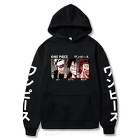 Ruffy Law Kid Hoodie Schwarz