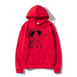 Ruffy OK Hoodie Rot
