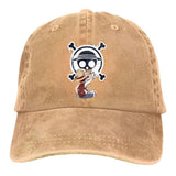 Ruffy Painting Cap Beige