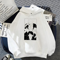 Ruffy Sanji Zorro Hoodie Weiß