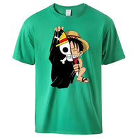 Ruffy Shirt Grün