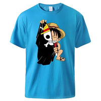 Ruffy Shirt Hellblau